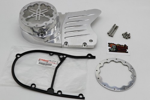 Billet aluminum stator cover - billet,