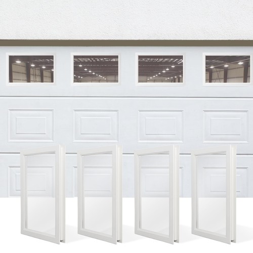 Pcs garage door windows - 4,